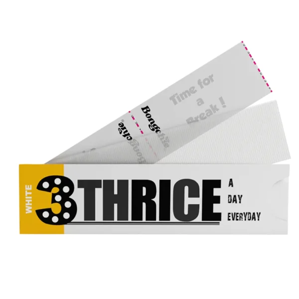 THRICE A DAY